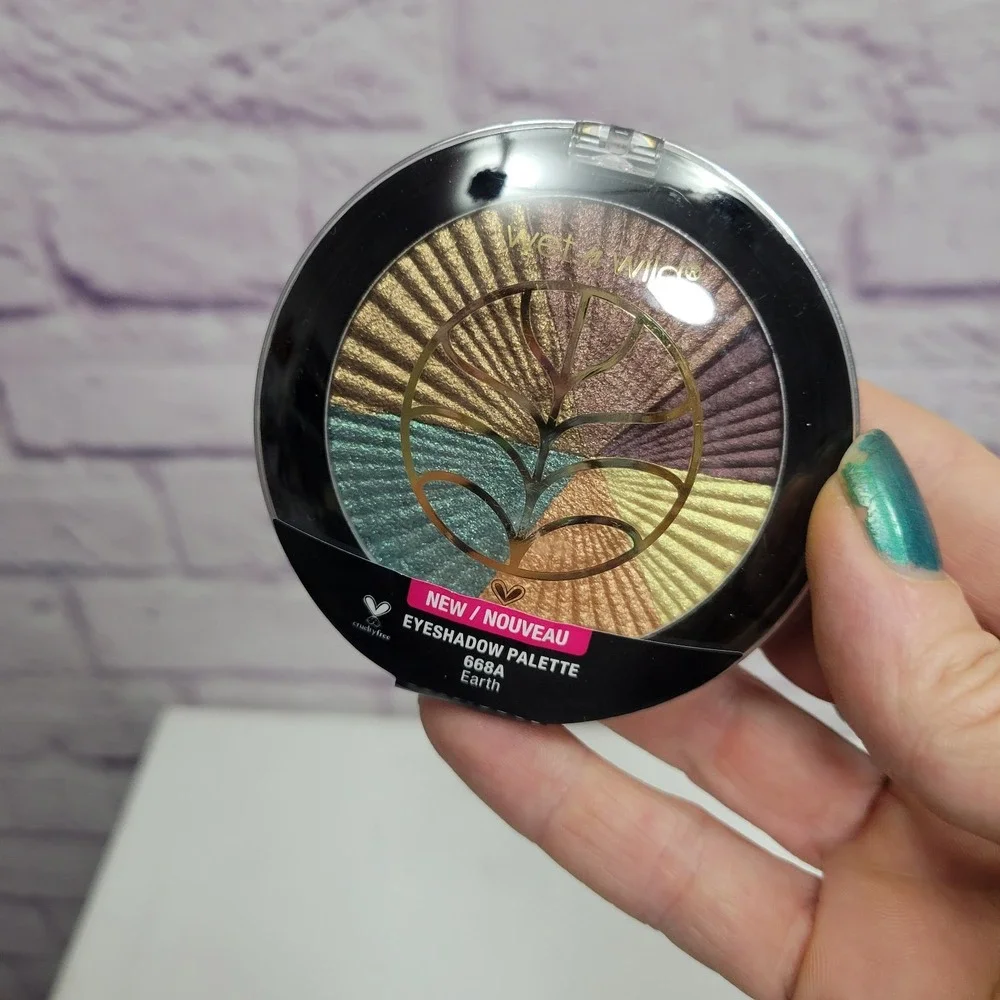 New No Box Wet N Wild Coloricon Eyeshadow Palette 668A Earth 6g Assorted Shimmer